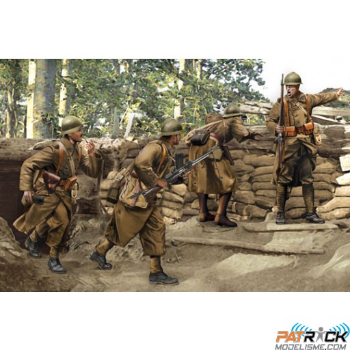 1/35e Dragon models Infanterie Française Sedan 1940
