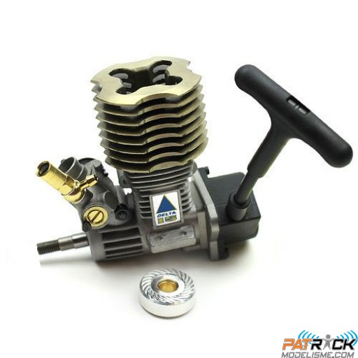 Moteur DELTA 15 (2.5cm3) vilo fileté + Lanceur pour 1/10