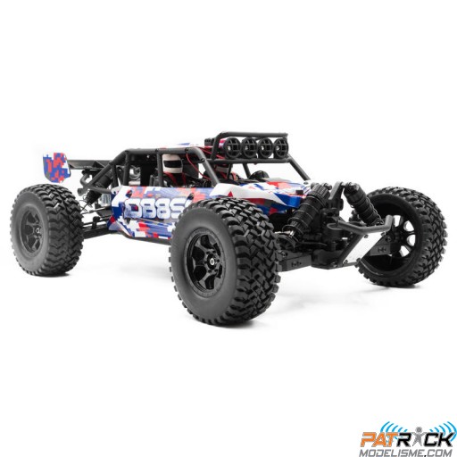Hobbytech Desert Buggy DB8SL Brushed Rouge 1/8e - Prêt à rouler