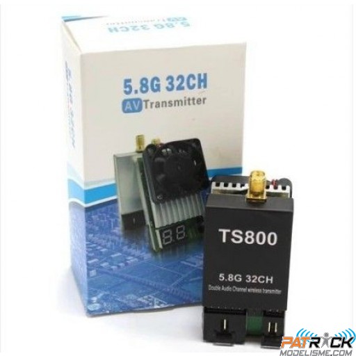Emetteur FPV 5.8G 32CH 1500mW LED Compatible AAT A/V prise RP-SMA