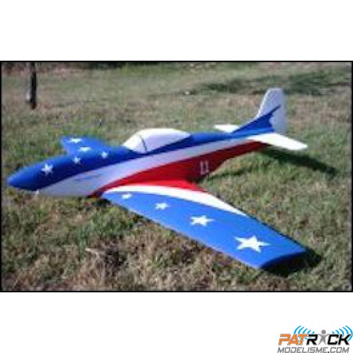 Combat Air Models Mustang P51 EPP 1380mm KIT COLLECTOR
