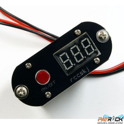 BEC ajustable avec Afficheur 15A 2S-3S LiPo