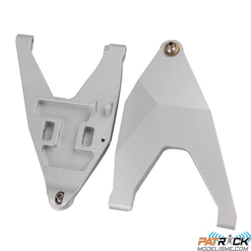 Bras de suspension inférieurs Avant ALU ARGENT - Unlimited Desert Racer