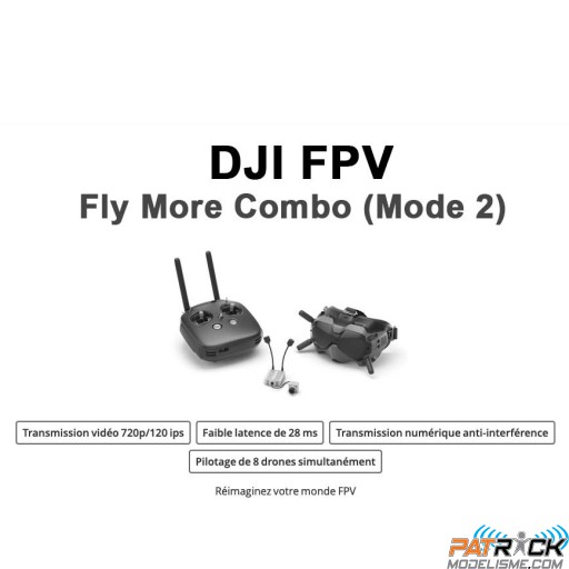 DJI FPV - Fly More Combo (Mode 2)