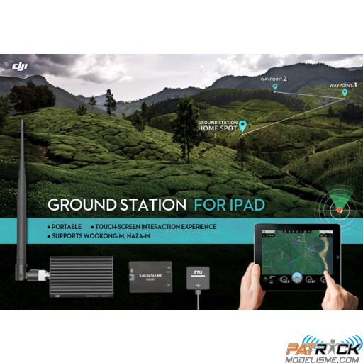 DJI iOS Ground Station (2,4ghz Datalink Bluetooth + Waypoints 50/16)