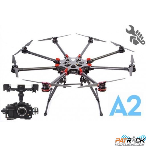 ∆ DJI S1000 PREMIUM + A2 + ZENMUSE Z15 GH3 - MONTÉ - RÉGLÉ - TESTÉ EN VOL