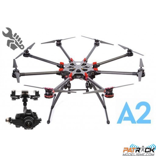 ∆ DJI S1000 PREMIUM + A2 + ZENMUSE Z15-5D Mk III - MONTÉ - RÉGLÉ - TESTÉ EN VOL
