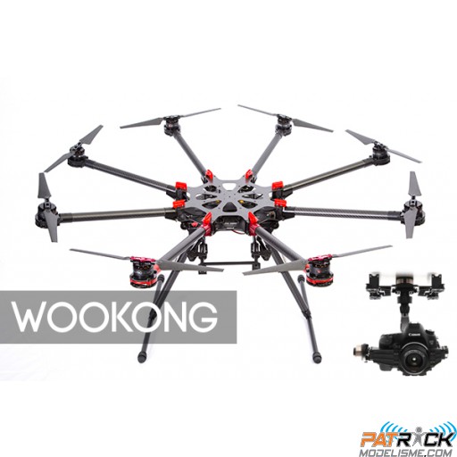 ∆ DJI S1000 PREMIUM + WOOKONG M + Zenmuse 5D Mark III