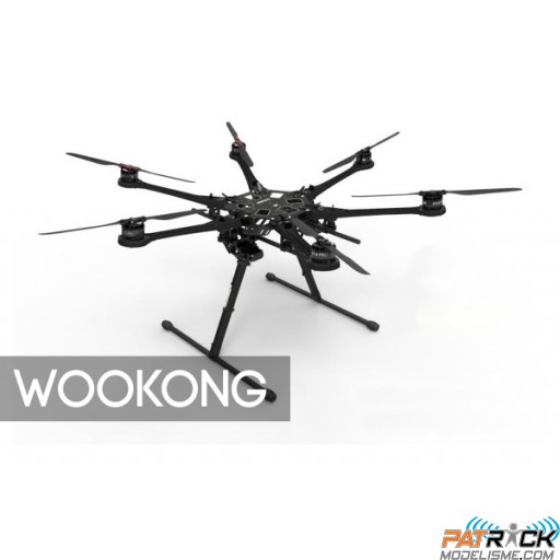 ∆ DJI S800 EVO +WOOKONG-M+i OSD MK2+2.4G BT DataLink