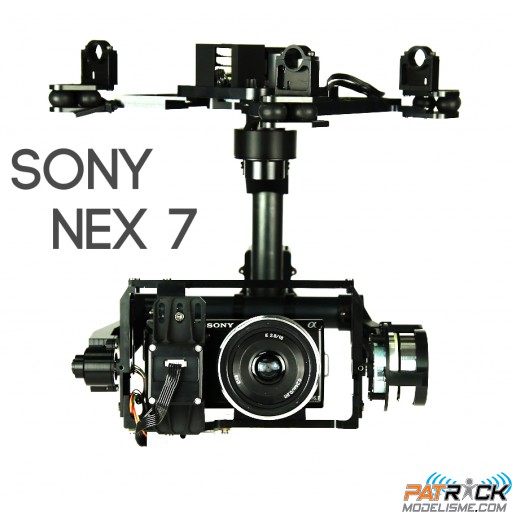 Nacelle 3 Axes ZENMUSE Z15 DJI - Sony NEX 7