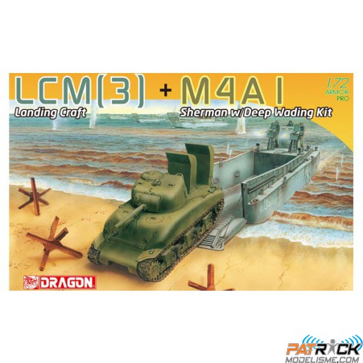 1/72e Dragon models LCM(3) & M4A1 Sherman