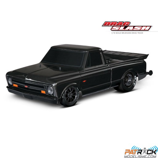 Traxxas Drag Slash Noir VXL Brushless TSM ID RTR 1/10