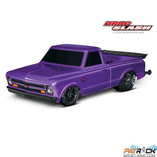Traxxas Drag Slash Violet VXL Brushless TSM ID RTR 1/10