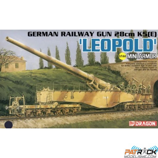 1/144e Dragon models Canon Ferroviaire Leopold K5E