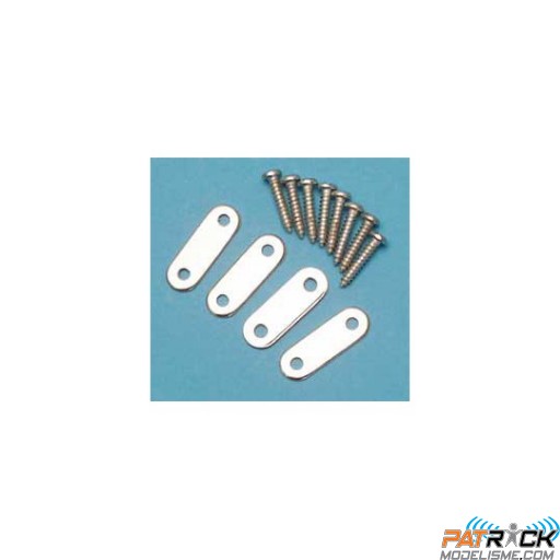 Cavaliers de fixation de train métal 4pcs