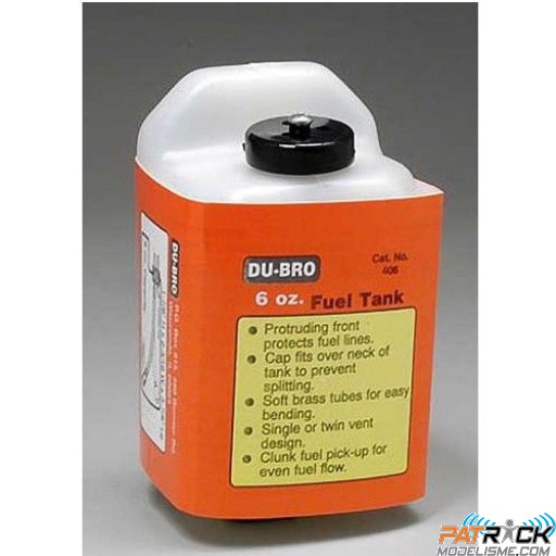 Réservoir Dubro 6 Oz / 180cc méthanol