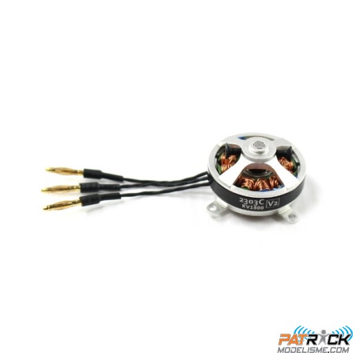 Moteur brushless Dualsky Eco 2303C V2 (19g, 1800kv, 80W)