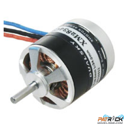 Moteur brushless Dualsky XM2834CA-6 - 70gr/260W/1460Kv/6T