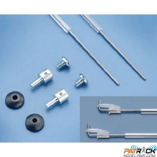 Tringles de commande micro 762mm avion Dubro