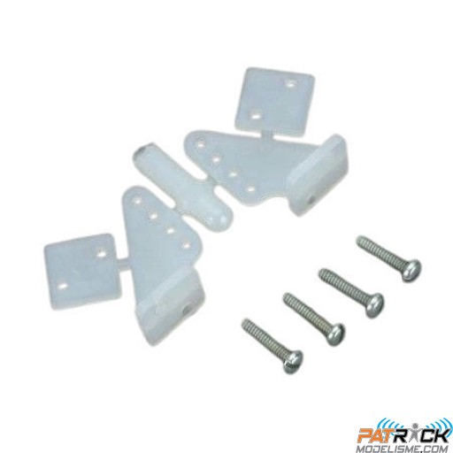 Guignols symétriques à 5 trous, hauteur 19mm 2pcs