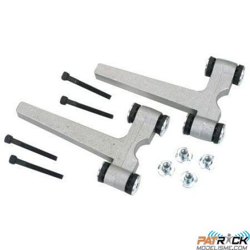 Bâti moteur monté sur amortisseurs 20-30cc avion