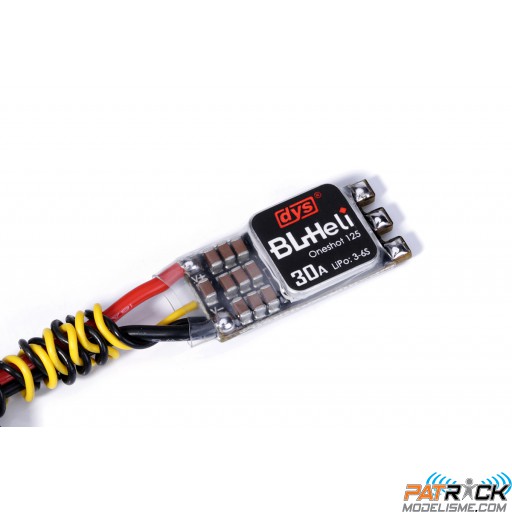 Mini ESC XM30A OPTO DYS BLHeli 3-6S Oneshot125 haut KV