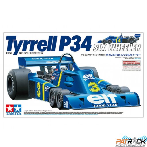 1/12e Tamiya Tyrrell P34 Six Wheeler