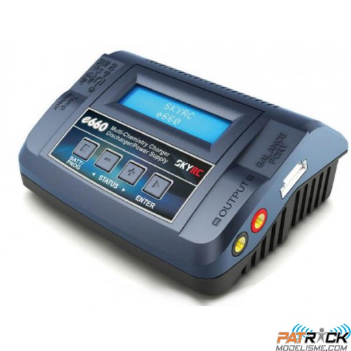 Chargeur SkyRC e660 multi 60w 12v/220v