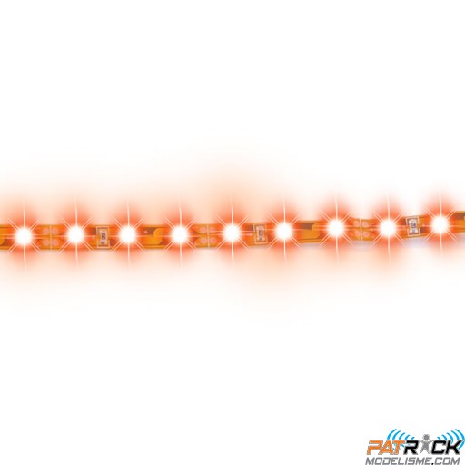 LEDS FLEXIBLES ADHÉSIVES ROUGES-EASYMODEL-FEUX DE POSITION-VOL DE NUIT