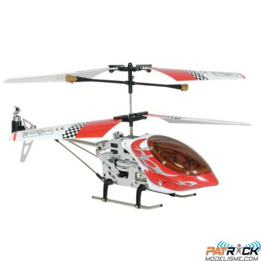 Hélico FUSION SWIFT rouge - 3 voies/gyro