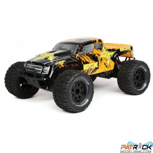 ECX Ruckus MT BD Brushed LiPo Noir/Orange 1/10
