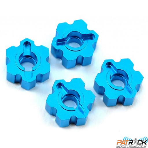 ECX - Hexagones aluminium - Circuit/Ruckus/Torment