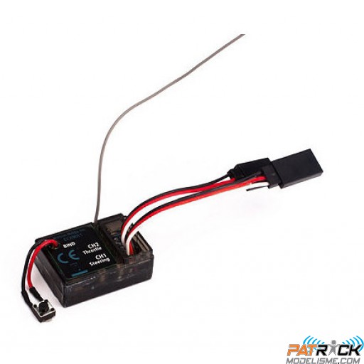 Récepteur ECX 2 voies 2.4GHz étanche ECX9011