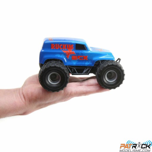 ECX Micro Ruckus 2WD Monster truck RTR 1/28 Bleu