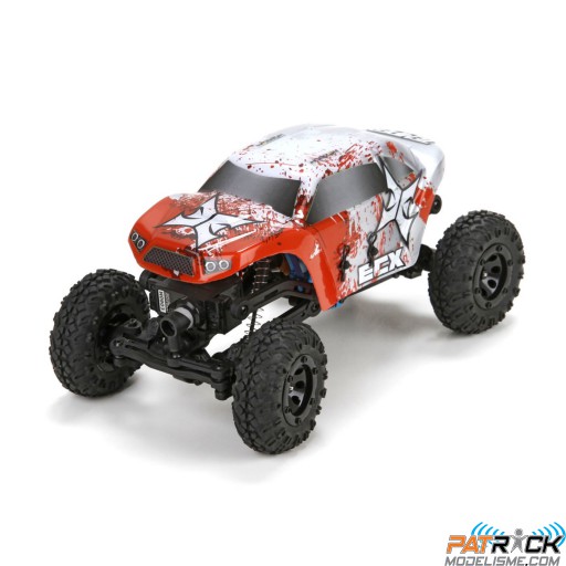 ECX Temper 1/24 4WD Rock Crawler RTR Rouge