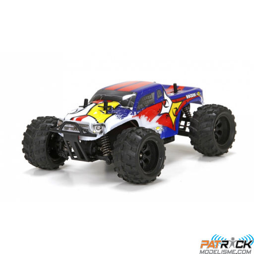 ECX Ruckus 1/24 4WD Monster Truck Bleu/Blanc