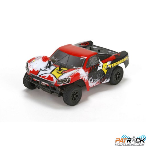 ECX Torment 1/24 4WD Short course Truck Noir/rouge