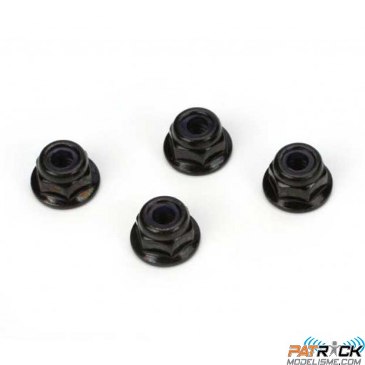 Ecrous Nylstop flasqués M4 (4): ECX