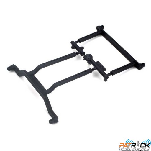 Set de support de carrosserie avant / arrière: 1/10 2WD Ruckus, Torment