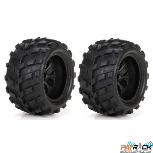 Roues (2) 4WD 1/24 Ruckus
