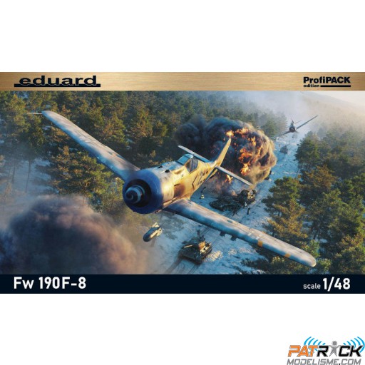 1/48e Eduard Focke Wulf Fw 190F-8 Profipack Edition