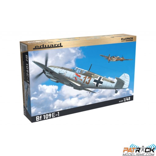 1/48e Eduard Messerschmitt Bf 109E-1 ProfiPack Edition Réédition