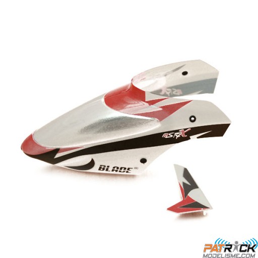 Bulle blanche + dérive MSRX - E-FLITE - BLADE MSR X