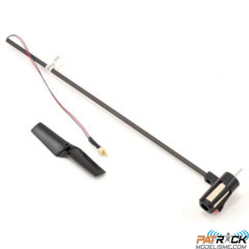 Tube de queue et moteur - BLADE MCP X V2
