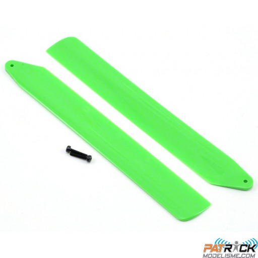 Paire de pales principales haute performance VERTE - Blade 130 X