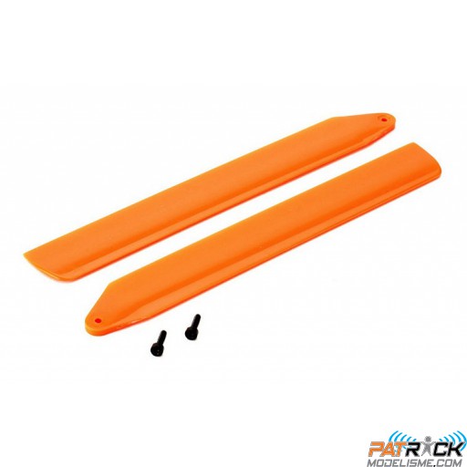 Paire de pales principales haute performance ORANGE- Blade 130 X