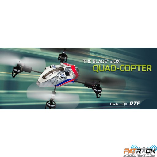E-flite Utra Micro Quad-copter BLADE mQX RTF Radio Mode 1
