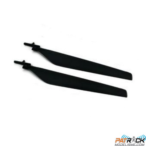 Pales de rotor inférieures 1 paire - BLADE CX/CX2/CX3/BELL 47G