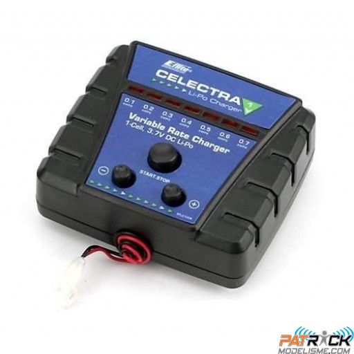 Chargeur Eflite LiPo Celectra 3S 3.7V DC Li-Po (12VOLTS)