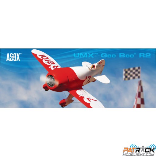 E Flite UMX Gee Bee R2 BNF